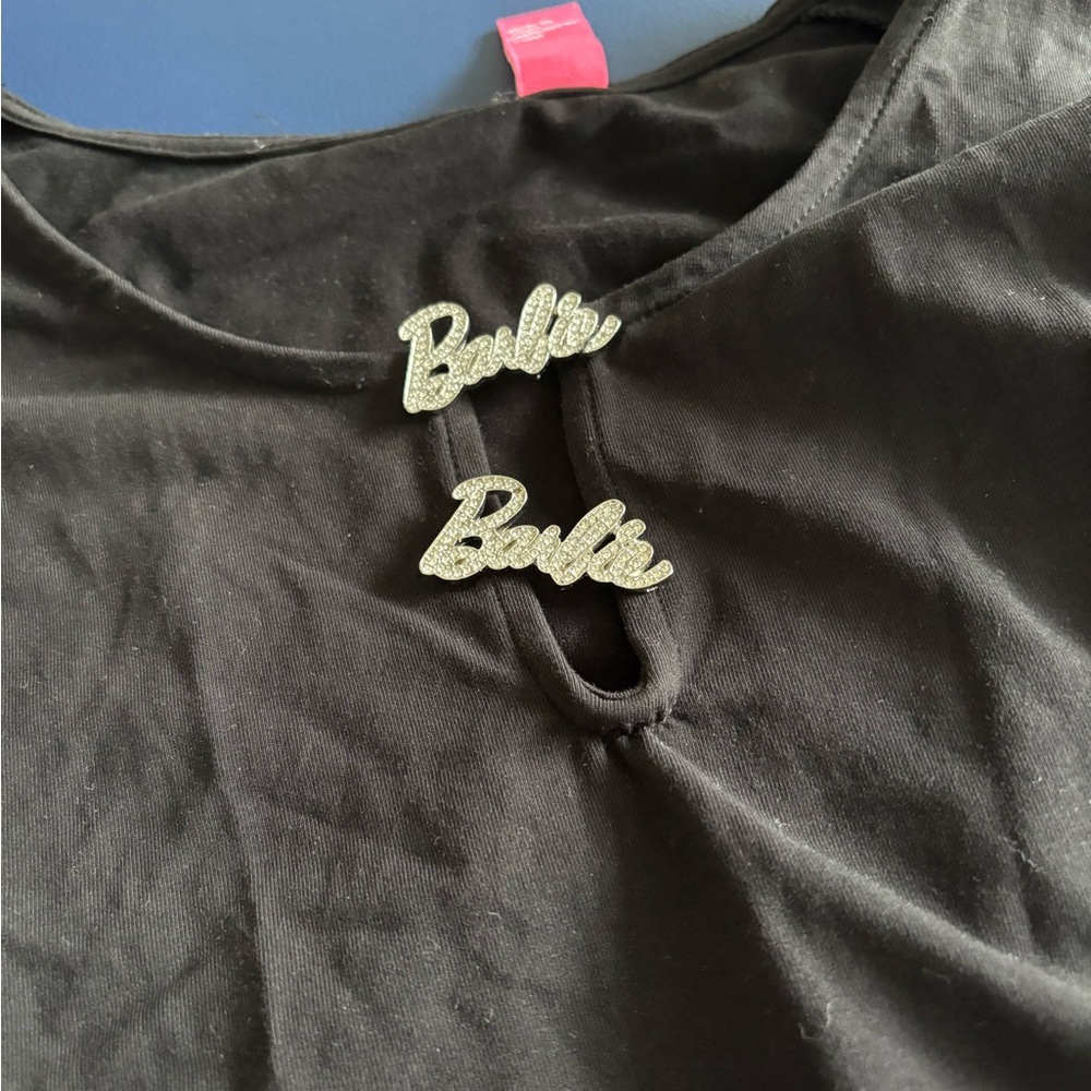 Barbie Black Cut Out Bodysuit